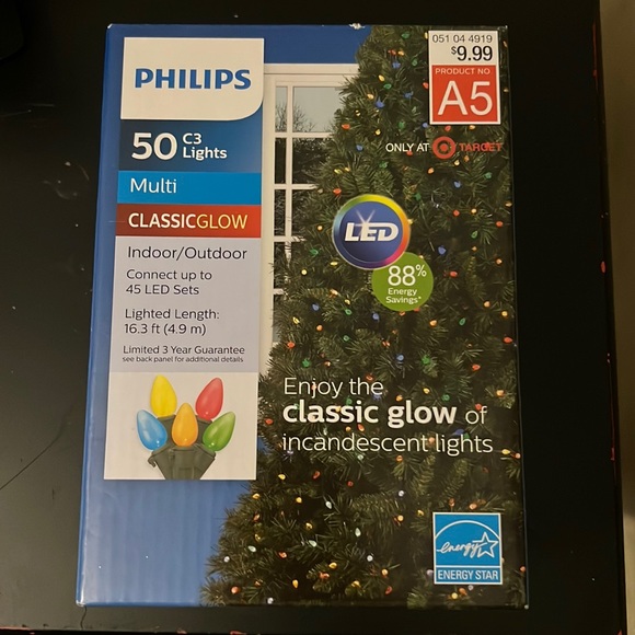 Philips 50 count C3 LED Lights - Picture 1 of 4
